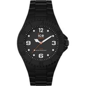 ICE-Watch - ICE generation Black forever - Schwarze Herren/Unisexuhr mit Silikonarmband - 019154 (Medium)